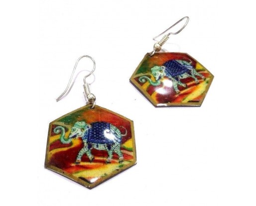 ELEPHANT - Contemporary Women Earrings Jewelry Hook Drop Dangle Fashion Gift N36